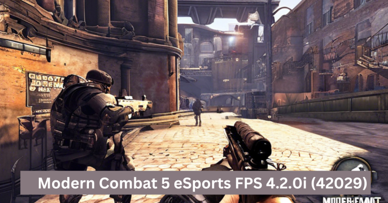 Modern Combat 5 eSports FPS 4.1.2b (41221) with asphaltapk.net